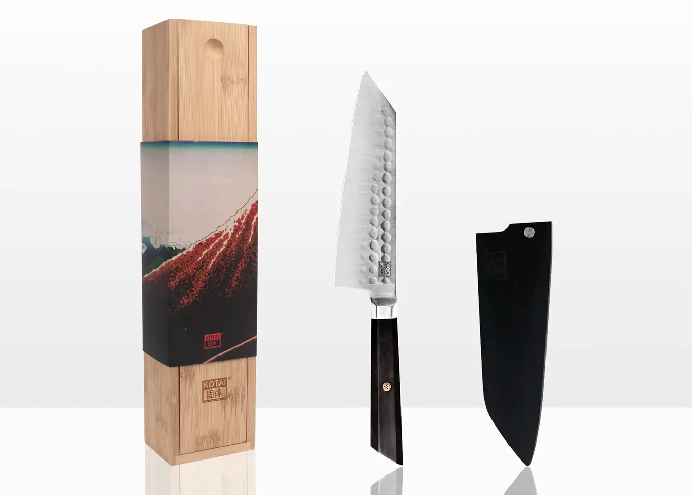 couteau Santoku de la marque Kotaï collection Bunka 17cm